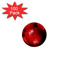 Apples 1 1  Mini Buttons (100 Pack)  by trendistuff