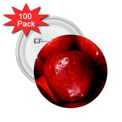 Apples 1 2 25  Buttons (100 Pack)  by trendistuff