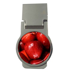 Apples 1 Money Clips (round)  by trendistuff