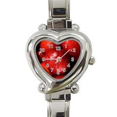 Apples 1 Heart Italian Charm Watch by trendistuff