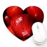 APPLES 1 Heart Mousepads