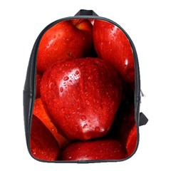 Apples 1 School Bag (large) by trendistuff