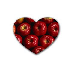 Apples 2 Heart Coaster (4 Pack)  by trendistuff