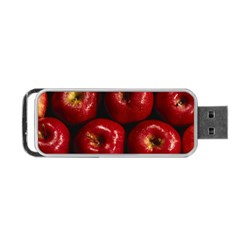 Apples 2 Portable Usb Flash (one Side) by trendistuff