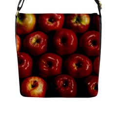 Apples 2 Flap Messenger Bag (l)  by trendistuff