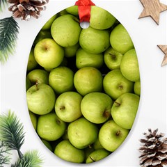 APPLES 3 Ornament (Oval)