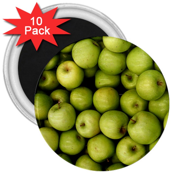 APPLES 3 3  Magnets (10 pack) 