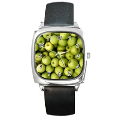 APPLES 3 Square Metal Watch