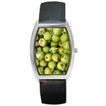 APPLES 3 Barrel Style Metal Watch Front