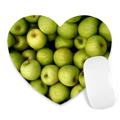 Apples 3 Heart Mousepads by trendistuff