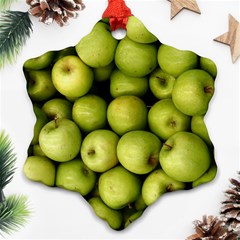 APPLES 3 Ornament (Snowflake)