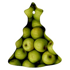 Apples 3 Christmas Tree Ornament (two Sides)