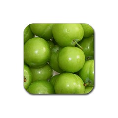 Apples 4 Rubber Coaster (square)  by trendistuff