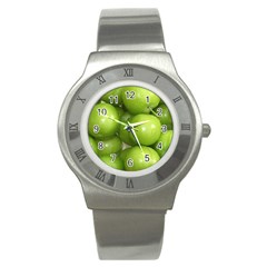 Apples 4 Stainless Steel Watch by trendistuff