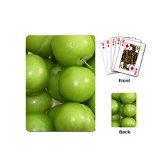 Apples 4 Playing Cards (mini)  by trendistuff