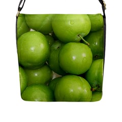 Apples 4 Flap Messenger Bag (l)  by trendistuff