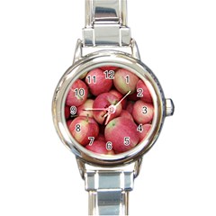 Apples 5 Round Italian Charm Watch by trendistuff