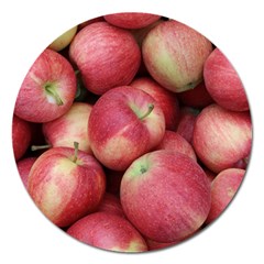 Apples 5 Magnet 5  (round) by trendistuff