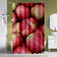 Apples 5 Shower Curtain 48  X 72  (small)  by trendistuff