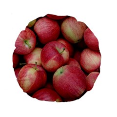 Apples 5 Standard 15  Premium Flano Round Cushions by trendistuff