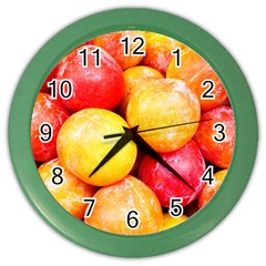 Apricots 1 Color Wall Clocks by trendistuff