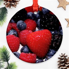 Berries 1 Ornament (round) by trendistuff