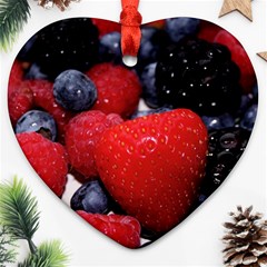 Berries 1 Ornament (heart) by trendistuff