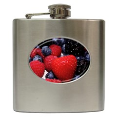 Berries 1 Hip Flask (6 Oz) by trendistuff