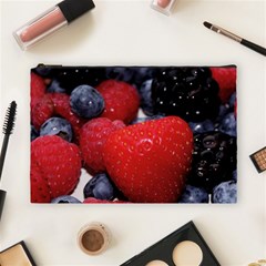 Berries 1 Cosmetic Bag (large)  by trendistuff