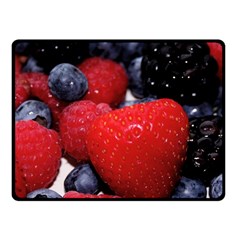 Berries 1 Fleece Blanket (small) by trendistuff