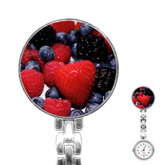 Berries 1 Stainless Steel Nurses Watch by trendistuff