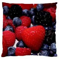 Berries 1 Standard Flano Cushion Case (two Sides) by trendistuff