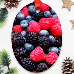 Berries 2 Ornament (oval) by trendistuff