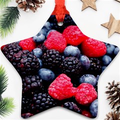 Berries 2 Ornament (star) by trendistuff