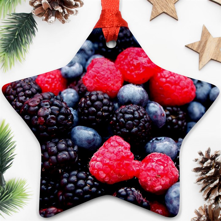 BERRIES 2 Ornament (Star)