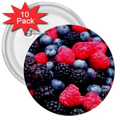 Berries 2 3  Buttons (10 Pack)  by trendistuff