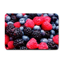 Berries 2 Small Doormat  by trendistuff