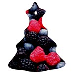 BERRIES 2 Christmas Tree Ornament (Two Sides) Back