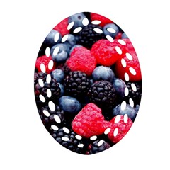 Berries 2 Ornament (oval Filigree)