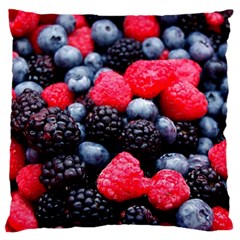 Berries 2 Large Flano Cushion Case (one Side) by trendistuff