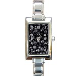 BLUEBERRIES 1 Rectangle Italian Charm Watch