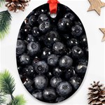 BLUEBERRIES 1 Ornament (Oval)