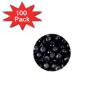 BLUEBERRIES 1 1  Mini Buttons (100 pack) 