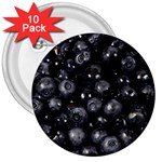 BLUEBERRIES 1 3  Buttons (10 pack) 