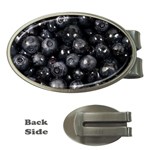 BLUEBERRIES 1 Money Clips (Oval) 