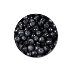 Blueberries 1 Magnet 3  (round) by trendistuff