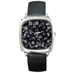 BLUEBERRIES 1 Square Metal Watch