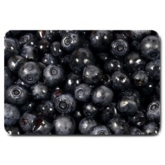 Blueberries 1 Large Doormat  by trendistuff