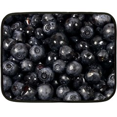 BLUEBERRIES 1 Fleece Blanket (Mini)