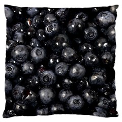 BLUEBERRIES 1 Large Cushion Case (One Side)